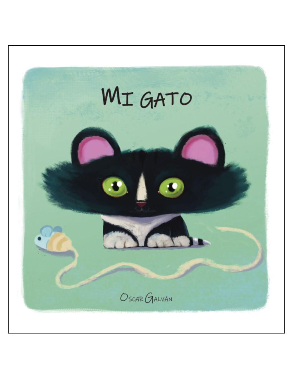 Libro Mi gato de Óscar Galván Libro Mi gato de Óscar Galván