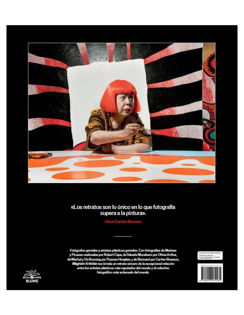 Libro Magnum Artistas: Grandes Fotógrafos Se Encuentran Con Grandes Artistas de Simon Bainbridge 3