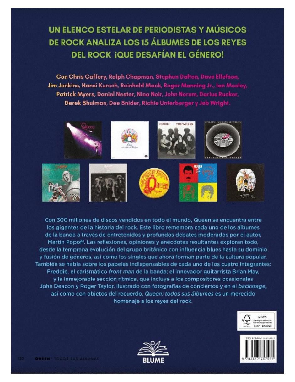 Libro Queen: Todos Sus Álbumes de Popoff Martin 3