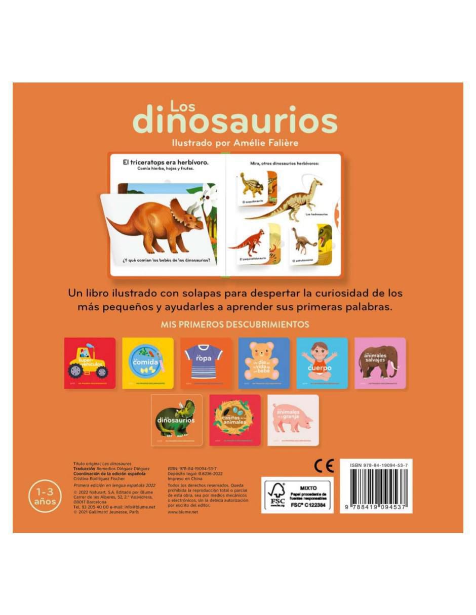 Libro Primeros Descubrimientos. Dinosaurios de Amelie Faliere 3