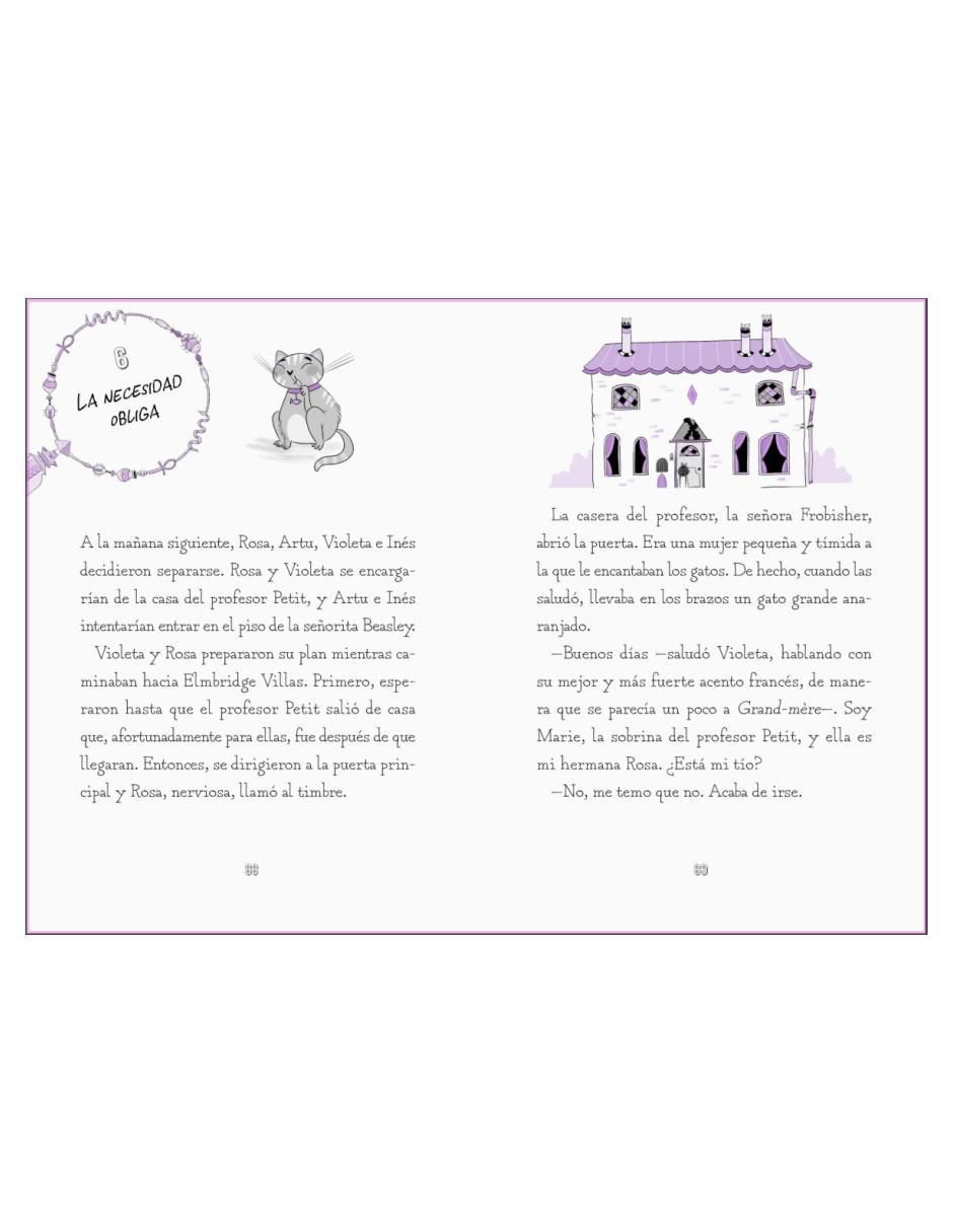 Libro Violeta y el Misterio de la Momia de Harriet Whitehorn 2
