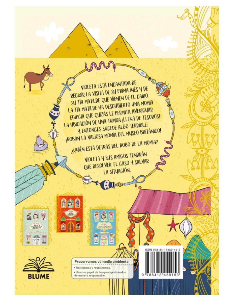 Libro Violeta y el Misterio de la Momia de Harriet Whitehorn 3