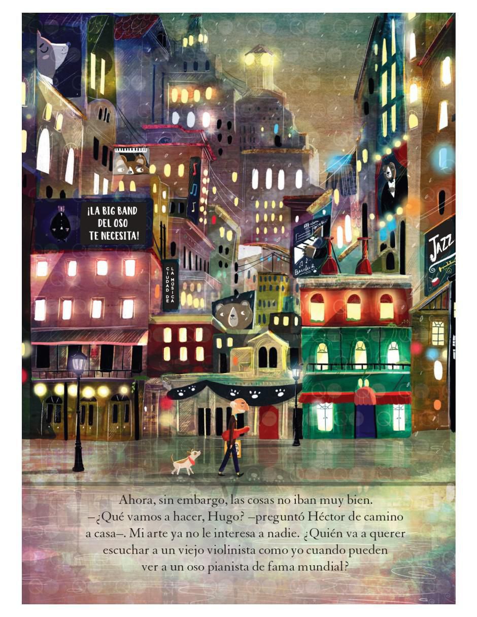 Libro Osos, el Piano, el Perro y el Violín de David Litchfield 2