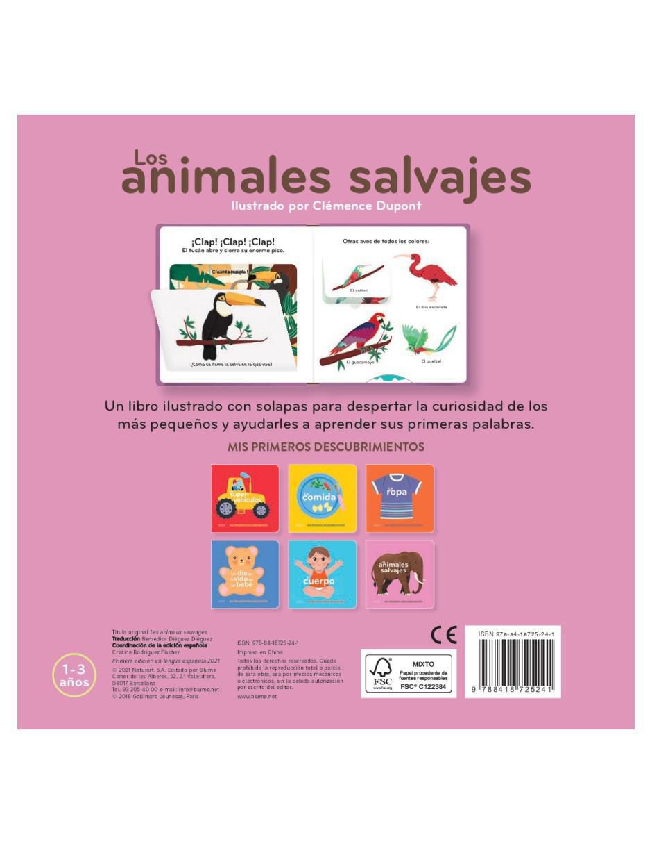 Libro Primeros Descubrimientos. Animales Salvajes de Clemence Dupont 3