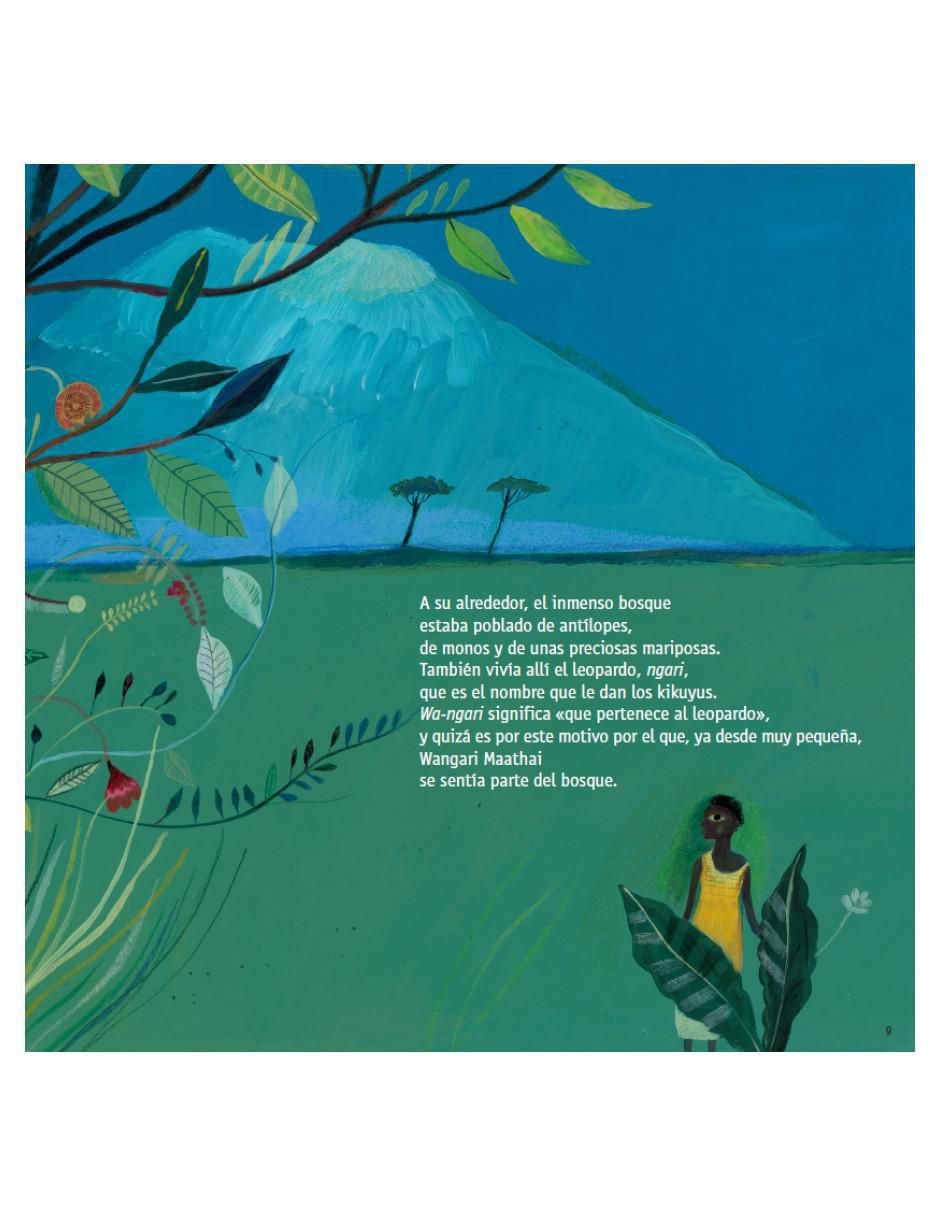 Libro Wangari Maathai: la Mujer Que Planto Millones de Árboles de Franck Prevot 2
