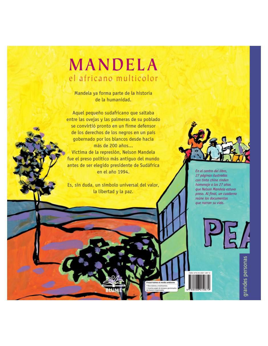 Libro Mandela el Africano Multicolor de Alain Serres 3