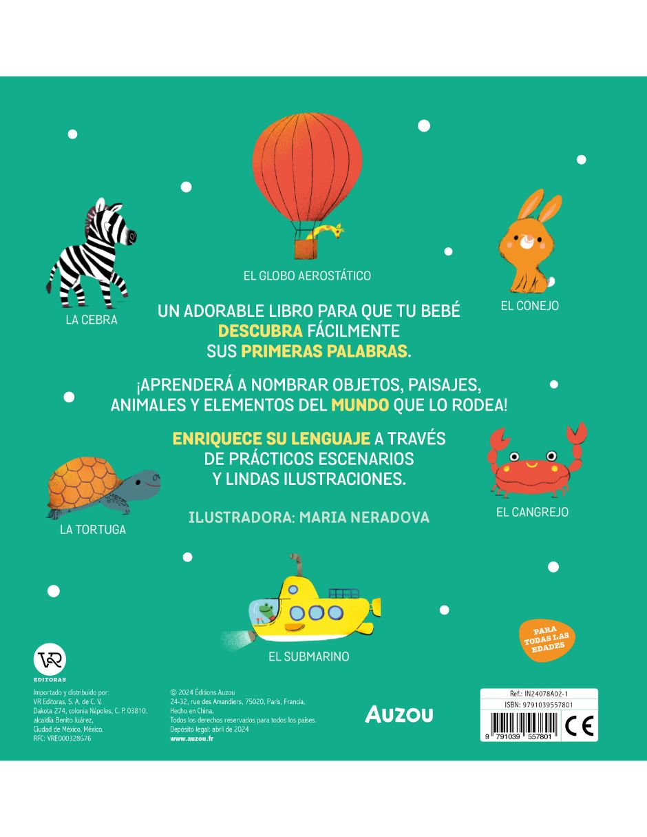 Libro Mis 100 Palabras Para Descubrir el Mundo de Maria Neradova 2