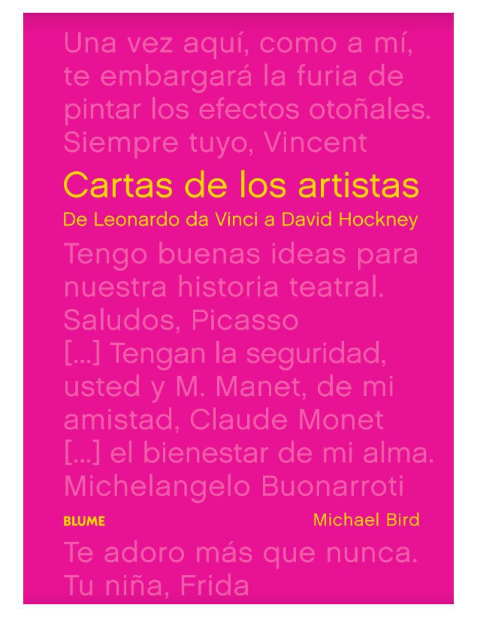 Libro Cartas de los Artistas de Michael Bird