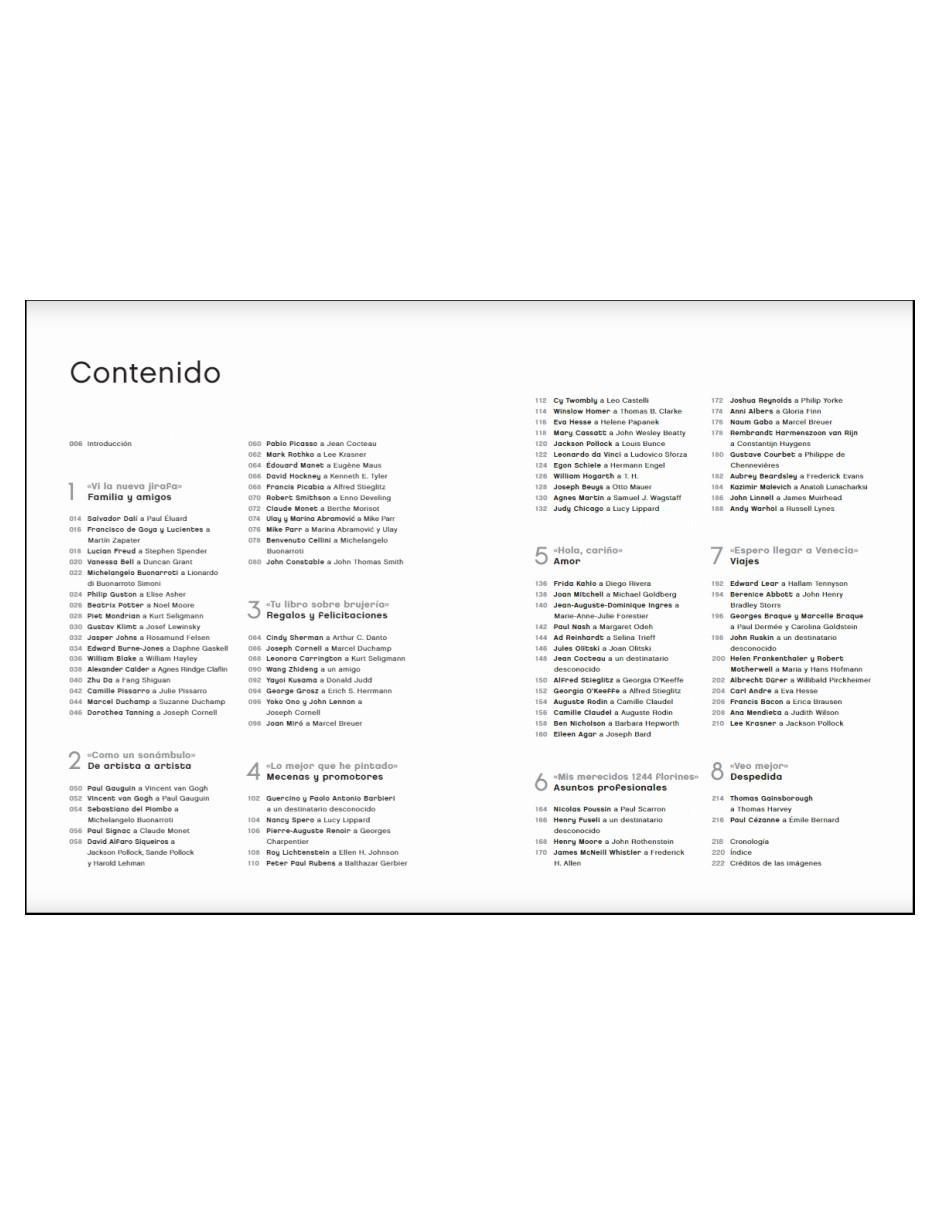 Libro Cartas de los Artistas de Michael Bird 2