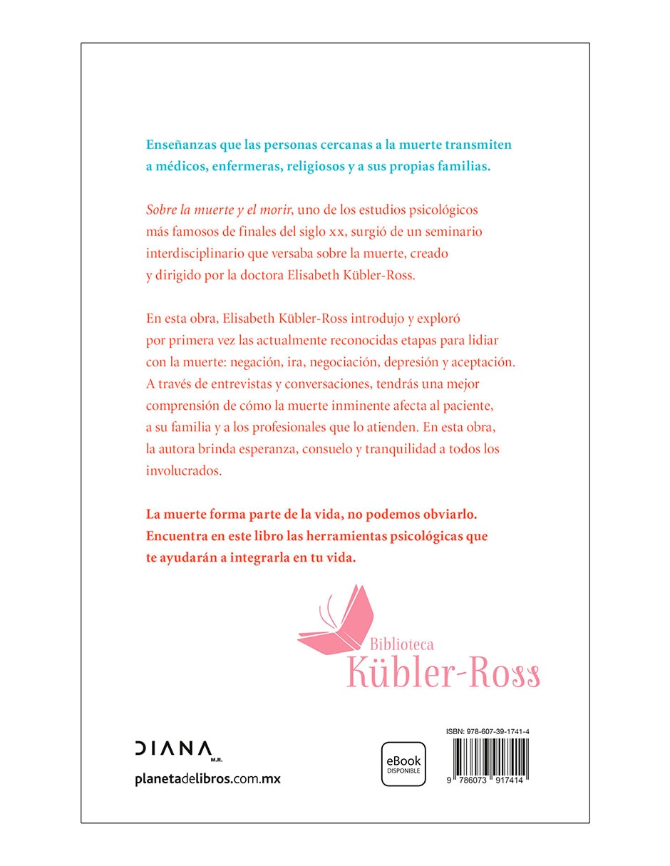 Libro Sobre La Muerte Y El Morir de Elisabeth Kubler Ross 2