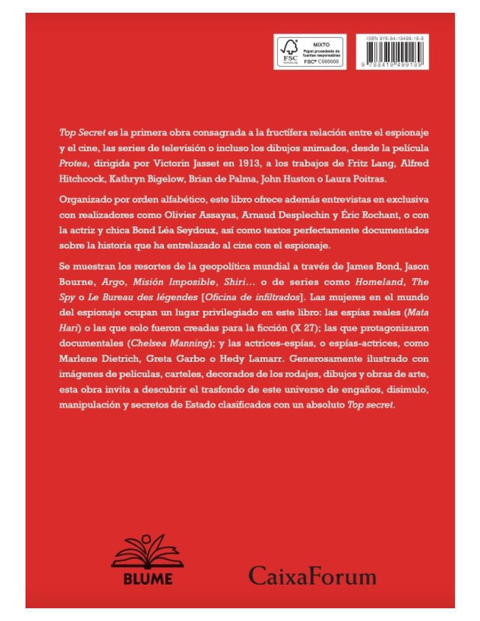 Libro Top Secret - Cine y Espionaje de Vvaa 3