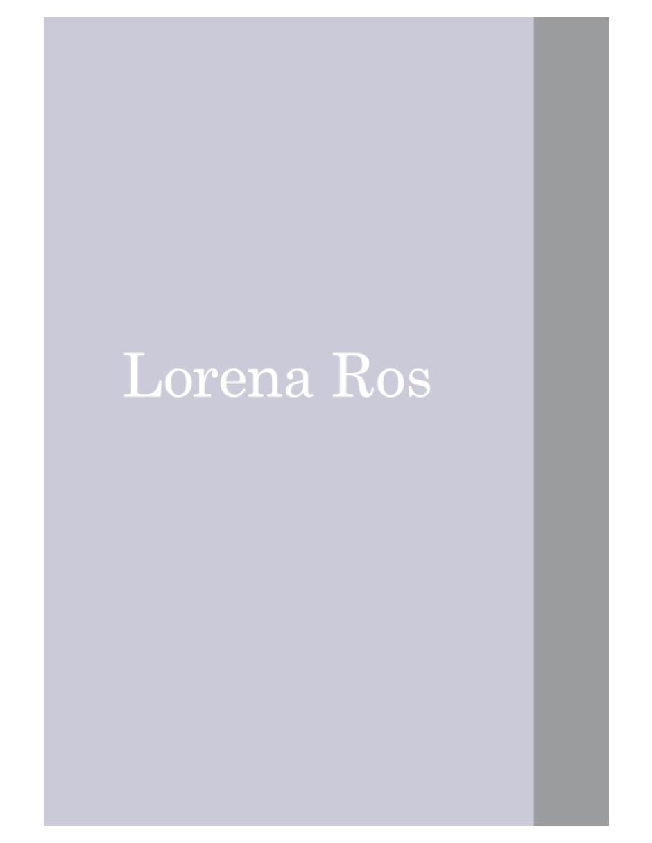 Libro Unspoken de Lorena Ros 3