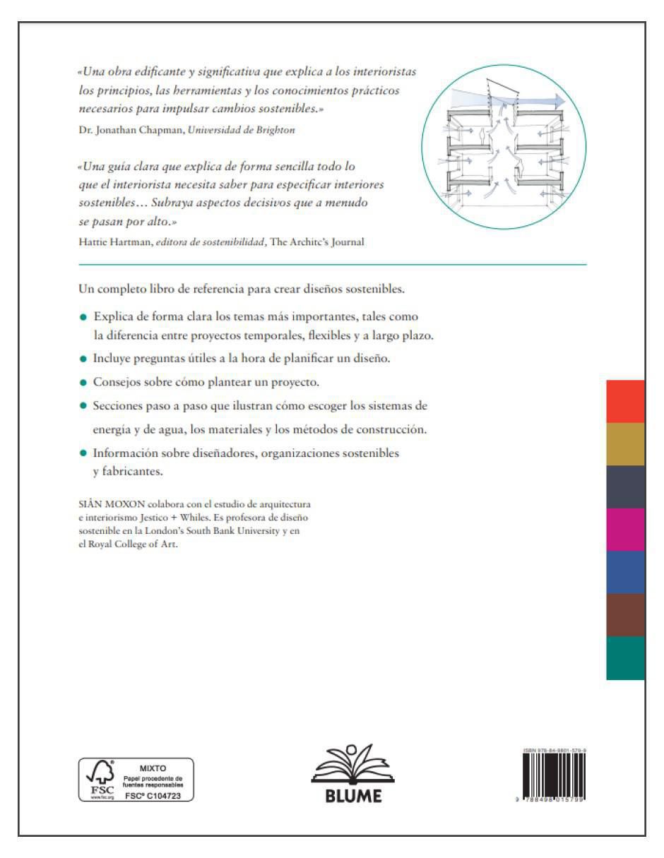 Libro Sostenibilidad en interiorismo de SIAN MOOXON 3