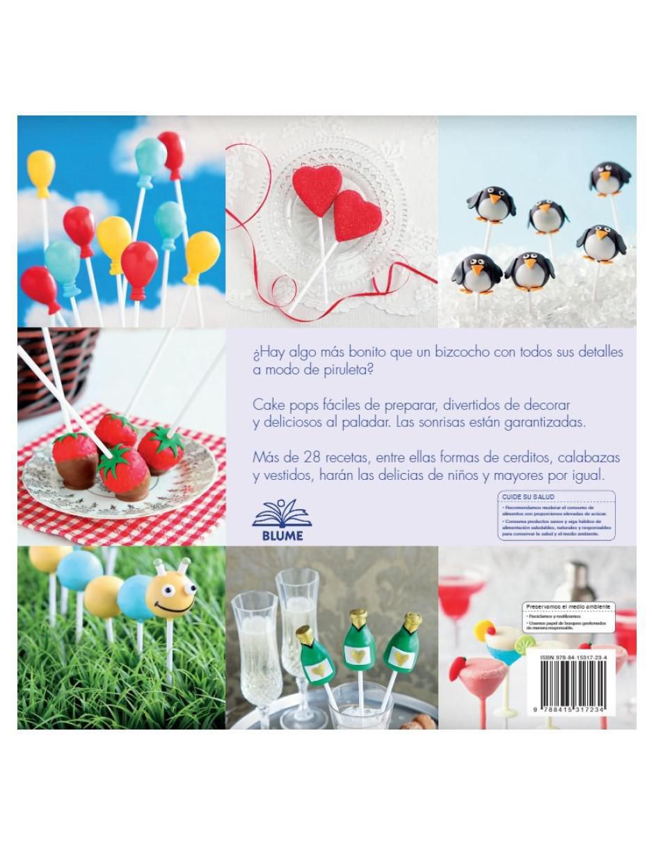Libro Cake Pops. Bizcochos con palito para celebraciones de VV.AA. 3