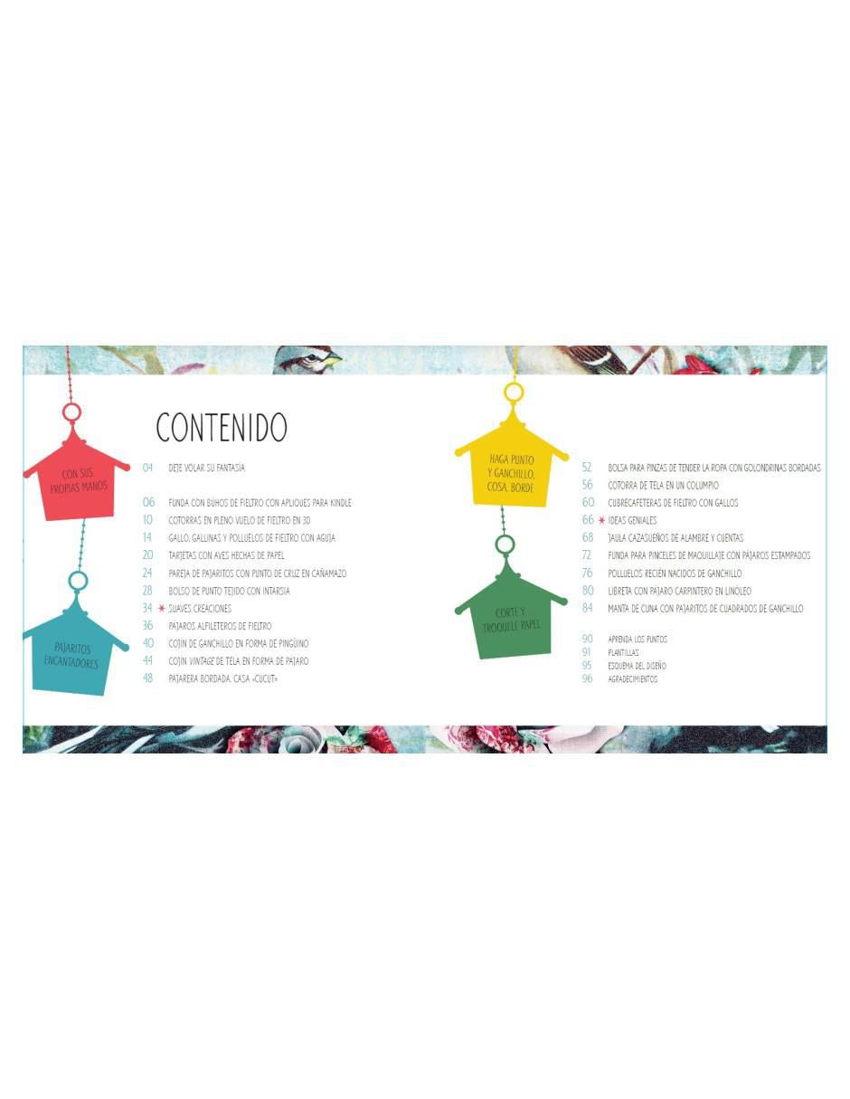 Libro Mollie hace ... labores con pajaros de VV.AA. 2