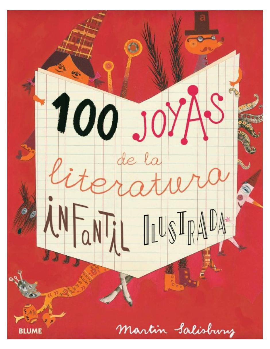 Libro 100 joyas de la literatura infantil ilustrada de Martin Salisbury