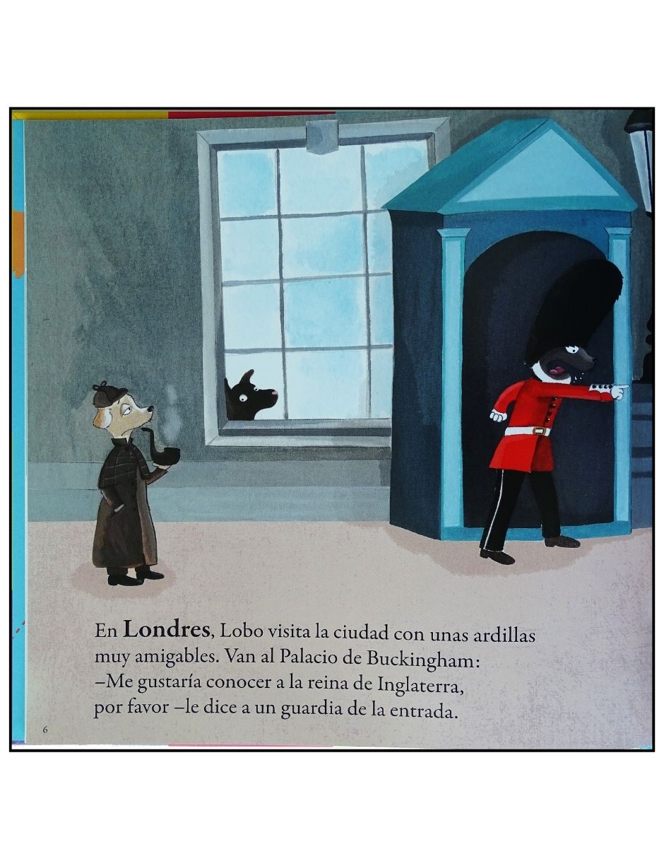 Libro Mis Pequeñas Aventuras el Lobo Que Quiere Explorar el Mundo de Orianne Lallemand Y Eleonore Thuillier 2