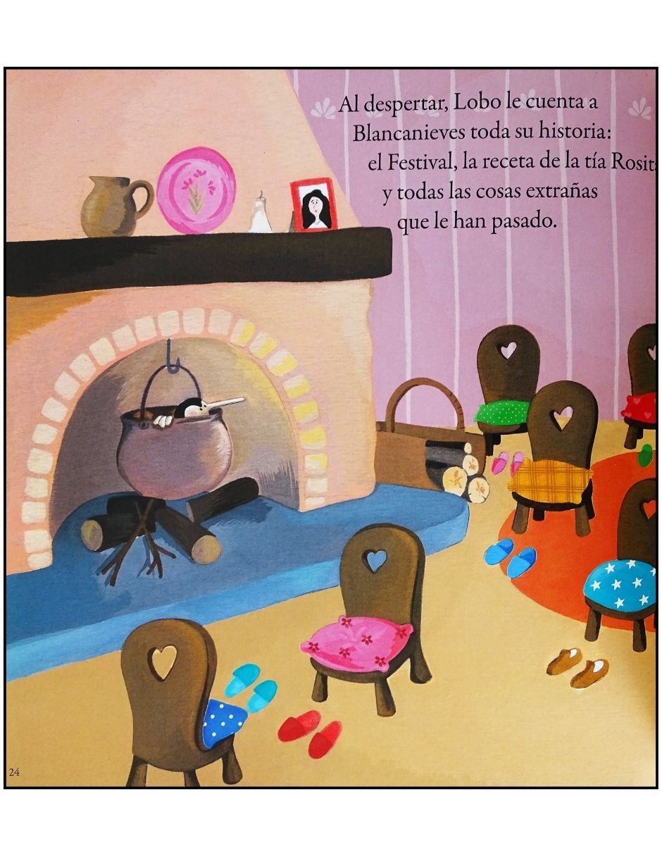 Libro Mis Pequeñas Aventuras el Lobo Que Descubre el País de Los Cuentos de Orianne Lallemand Y Eleonore Thuillier 2