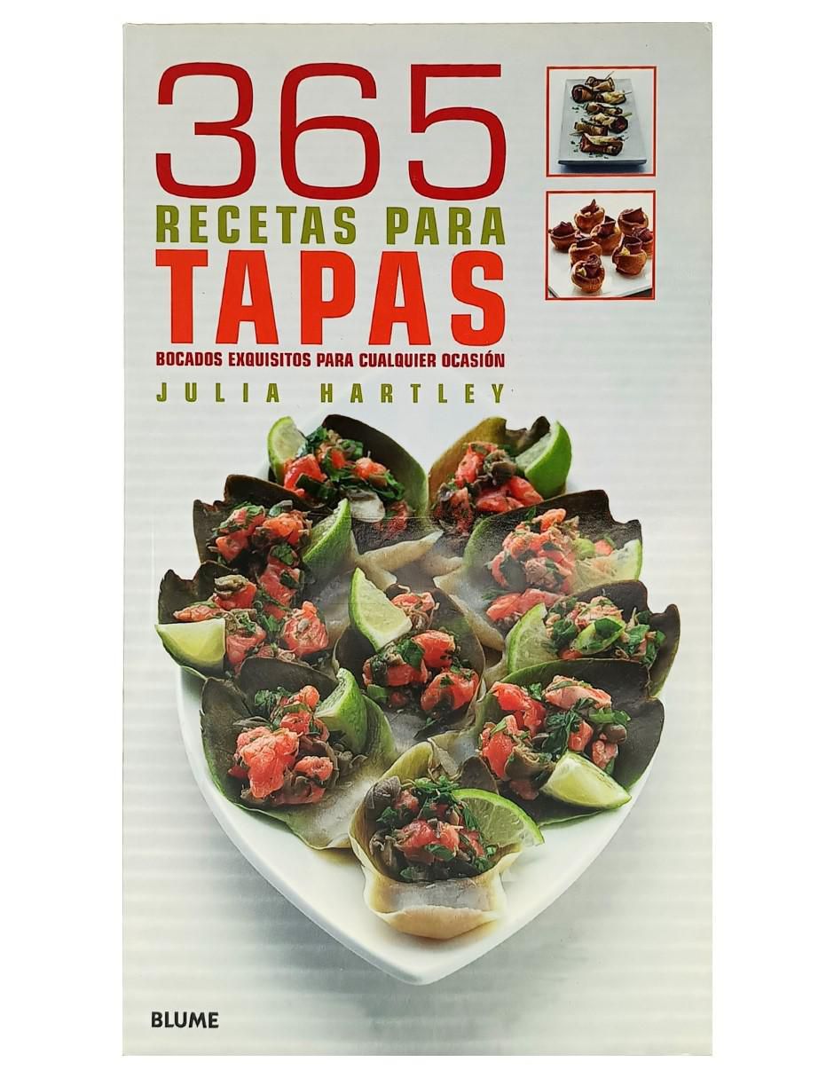 Libro 365 recetas para tapas de Julia Hartley Libro 365 recetas para tapas de Julia Hartley