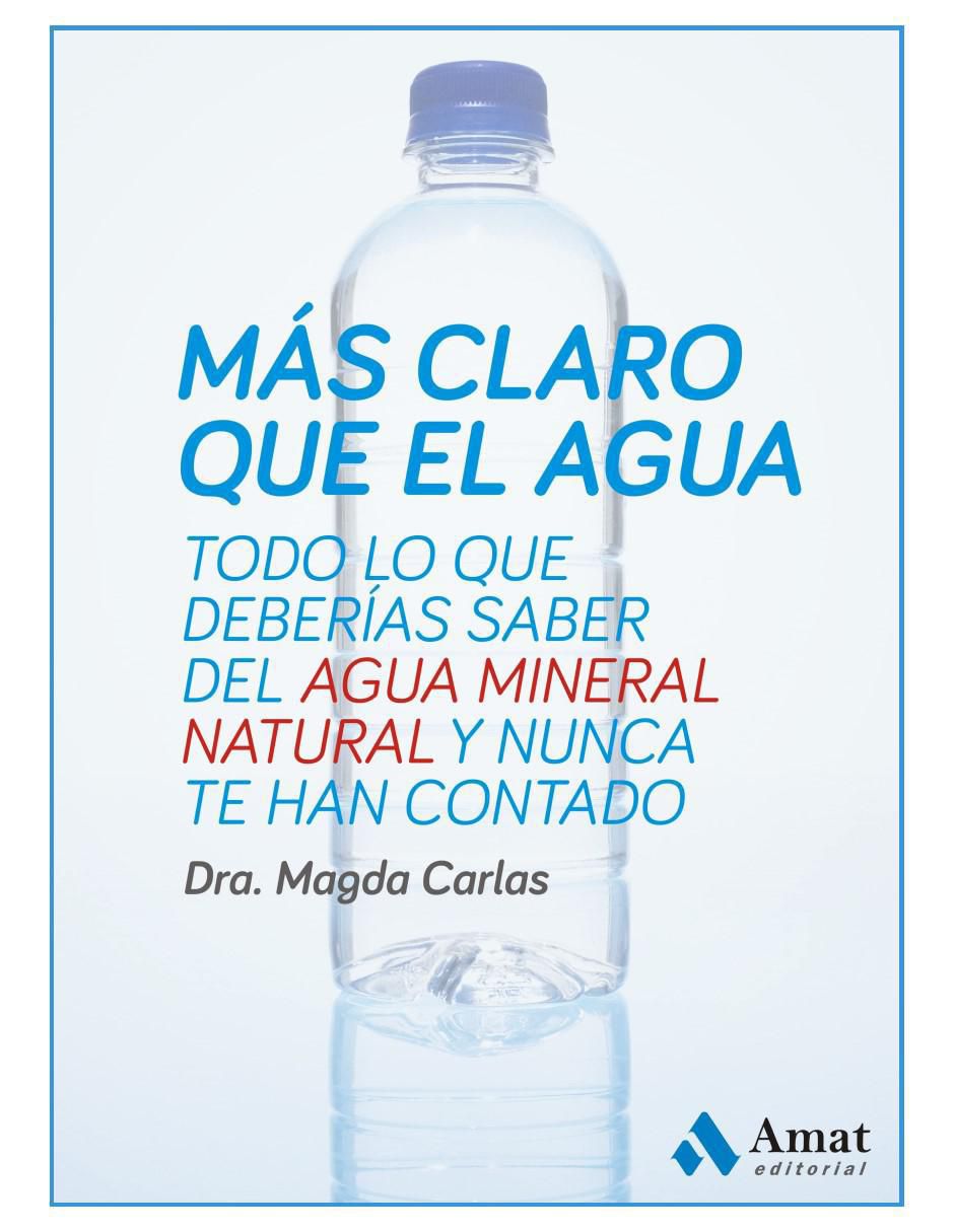 Libro Más claro que el agua de Magda Carlas