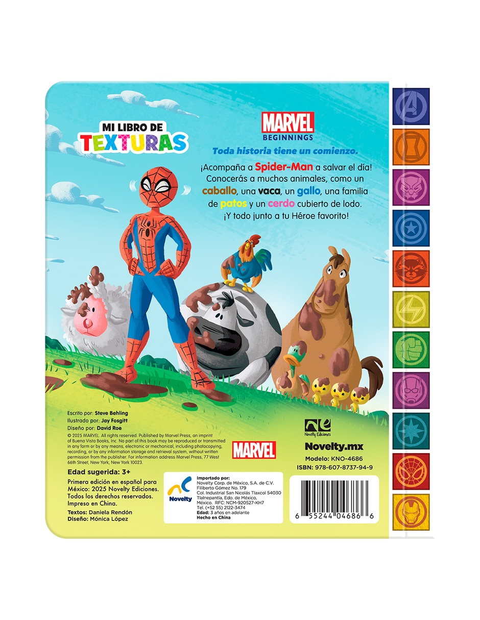 Libro Spider-Man Visita La Granja de Corp 2
