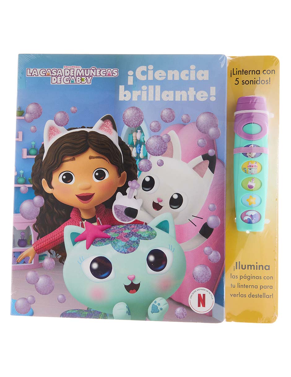 Libro La casa de muñecas de Gabby ¡Ciencia Brillante! de DreamWorks