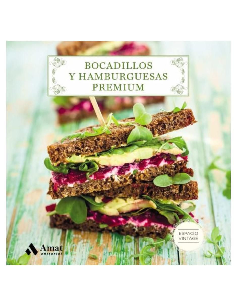 Libro Bocadillos y Hamburguesas Premium de VV.AA 2