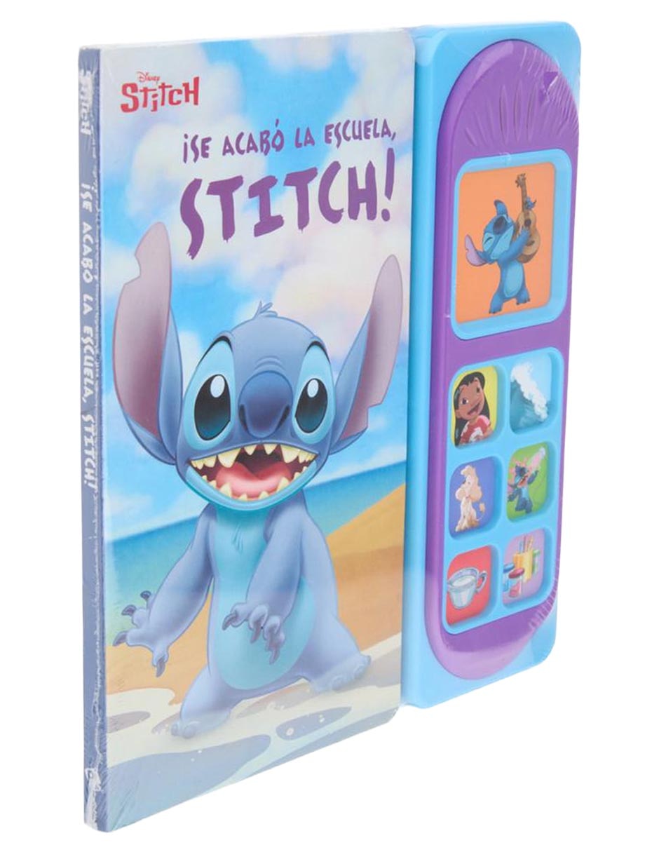 Libro sonoro ¡Se acabó la escuela Stitch! de Disney 2