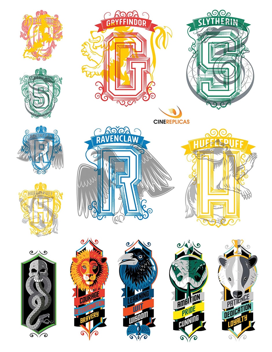 Set de stickers Harry Potter 4