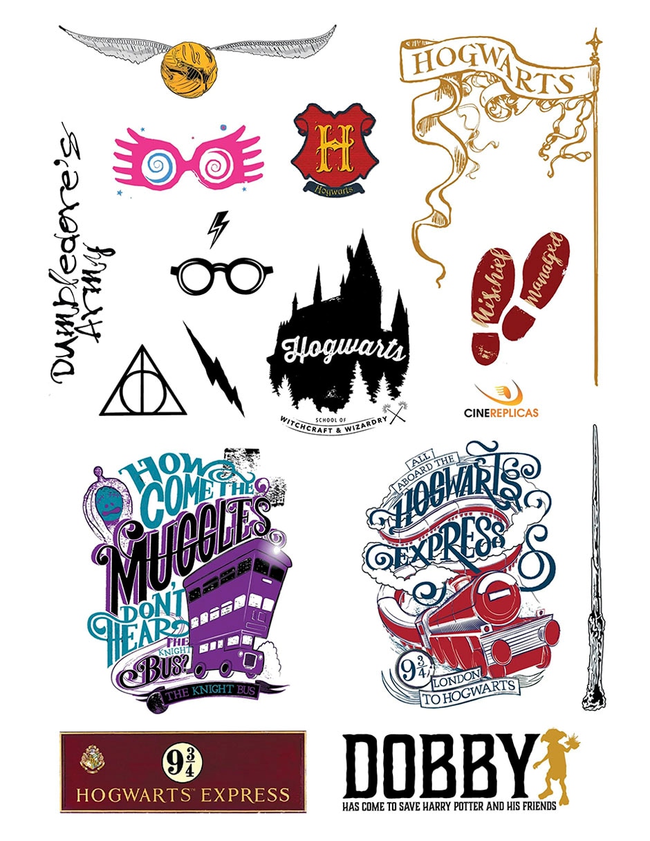 Set de stickers Harry Potter 5