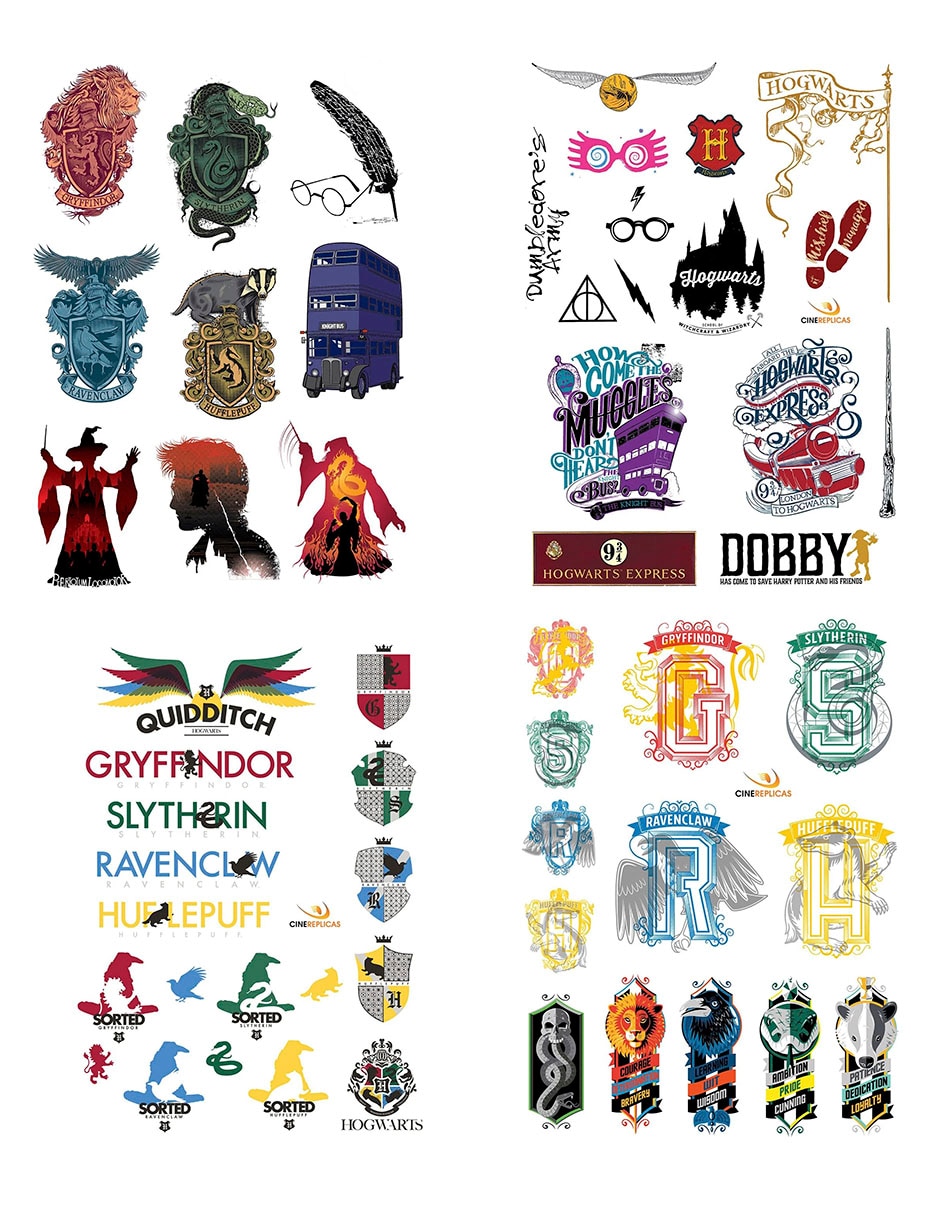Set de stickers Harry Potter 6