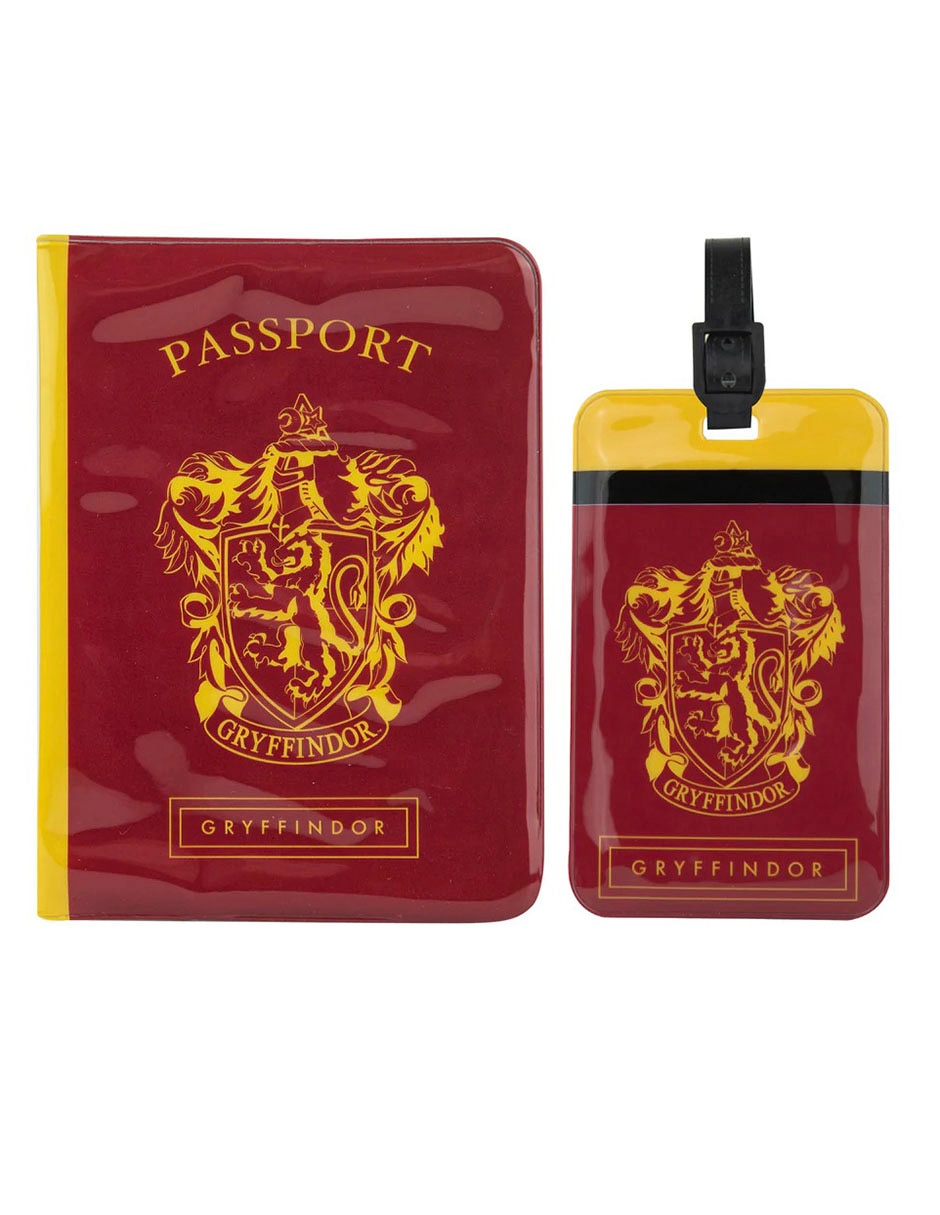 Porta pasaporte-ballpoint Gryffindor Harry Potter