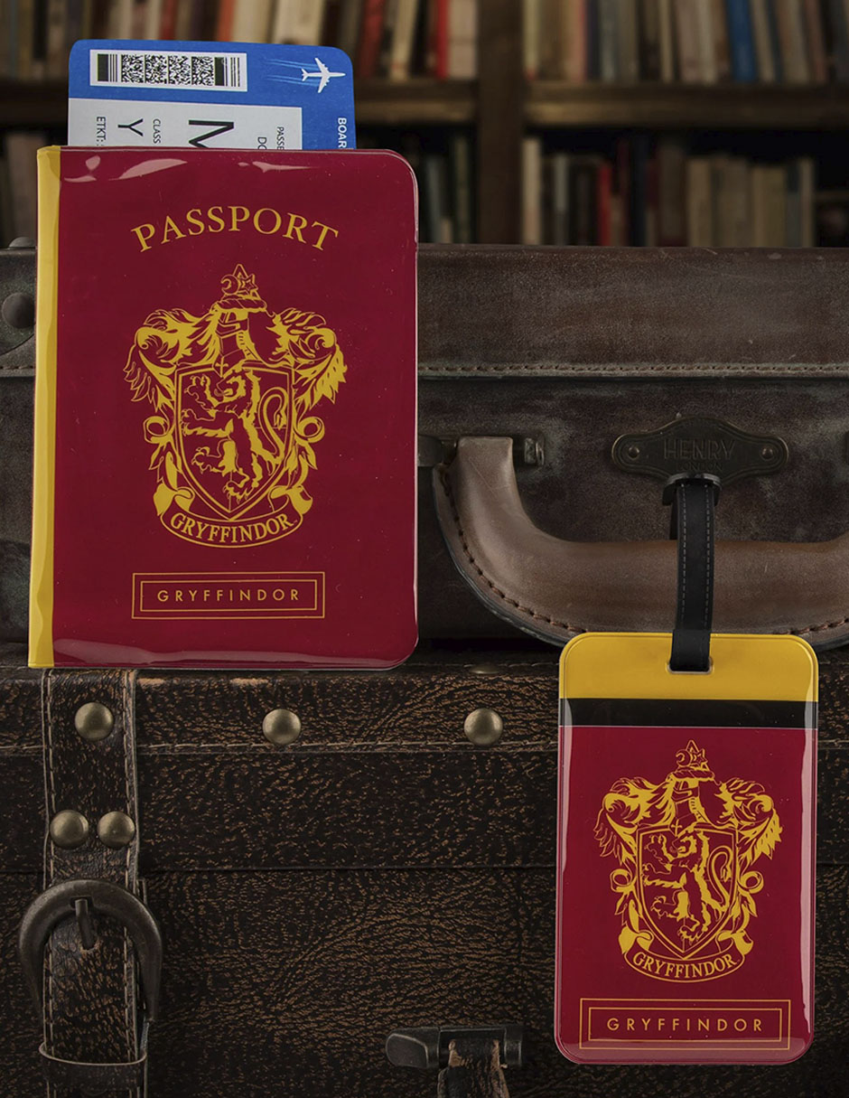 Porta pasaporte-ballpoint Gryffindor Harry Potter 4