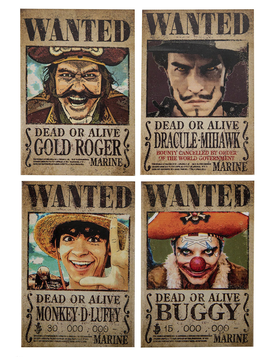 Set imanes One Piece para decoración 2