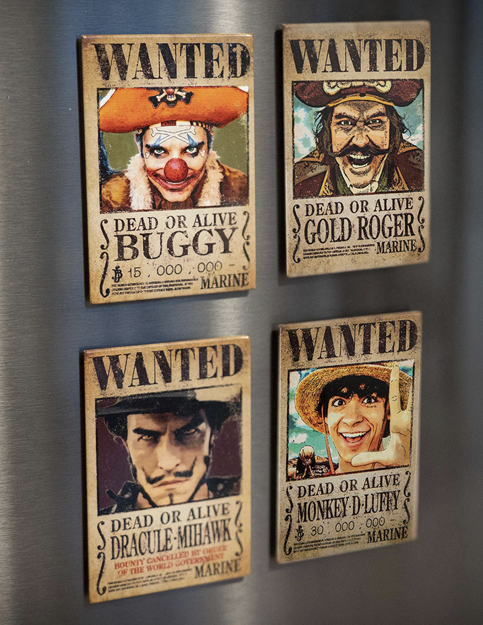 Set imanes One Piece para decoración 3