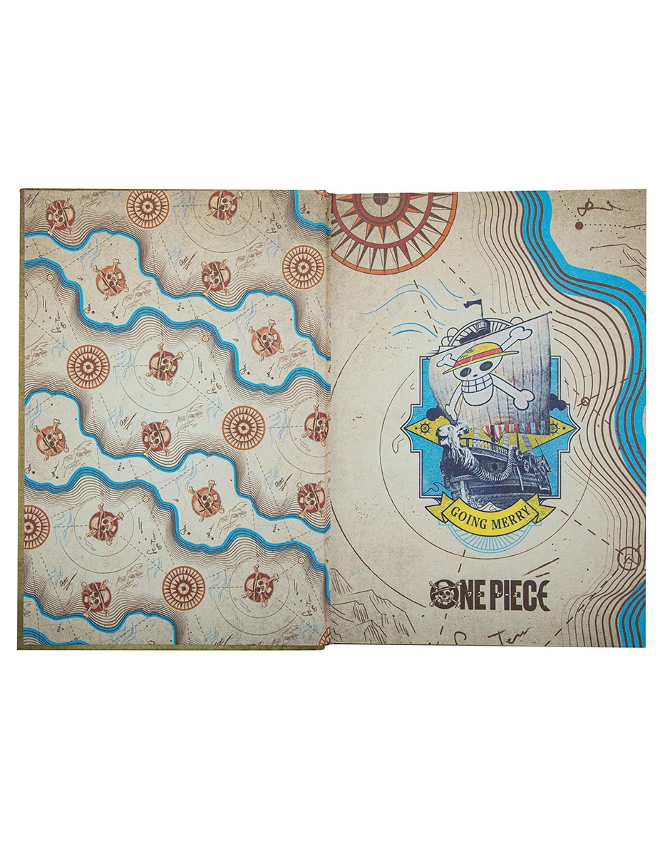 Libreta One Piece a rayas 3