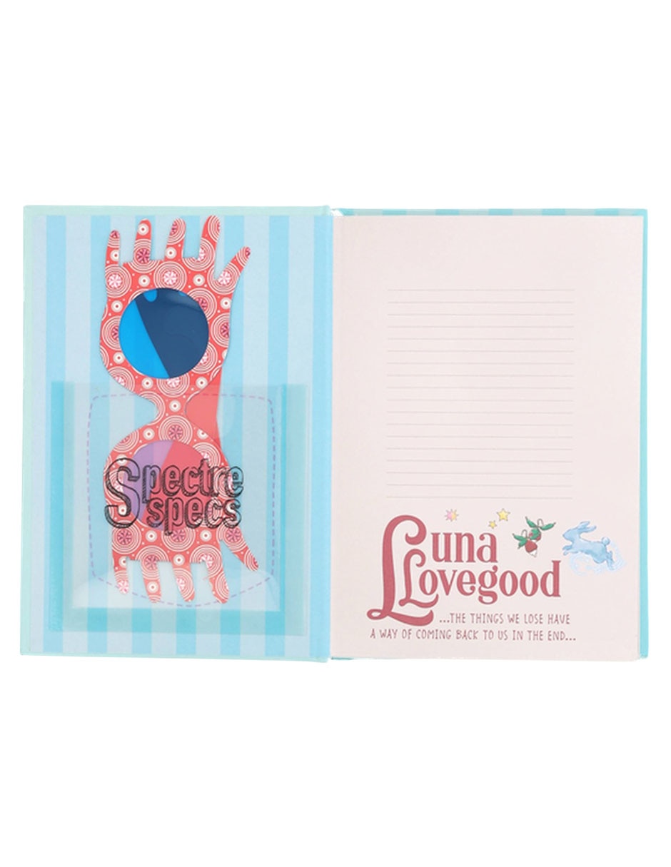 Libreta Luna Lovegood a rayas 4