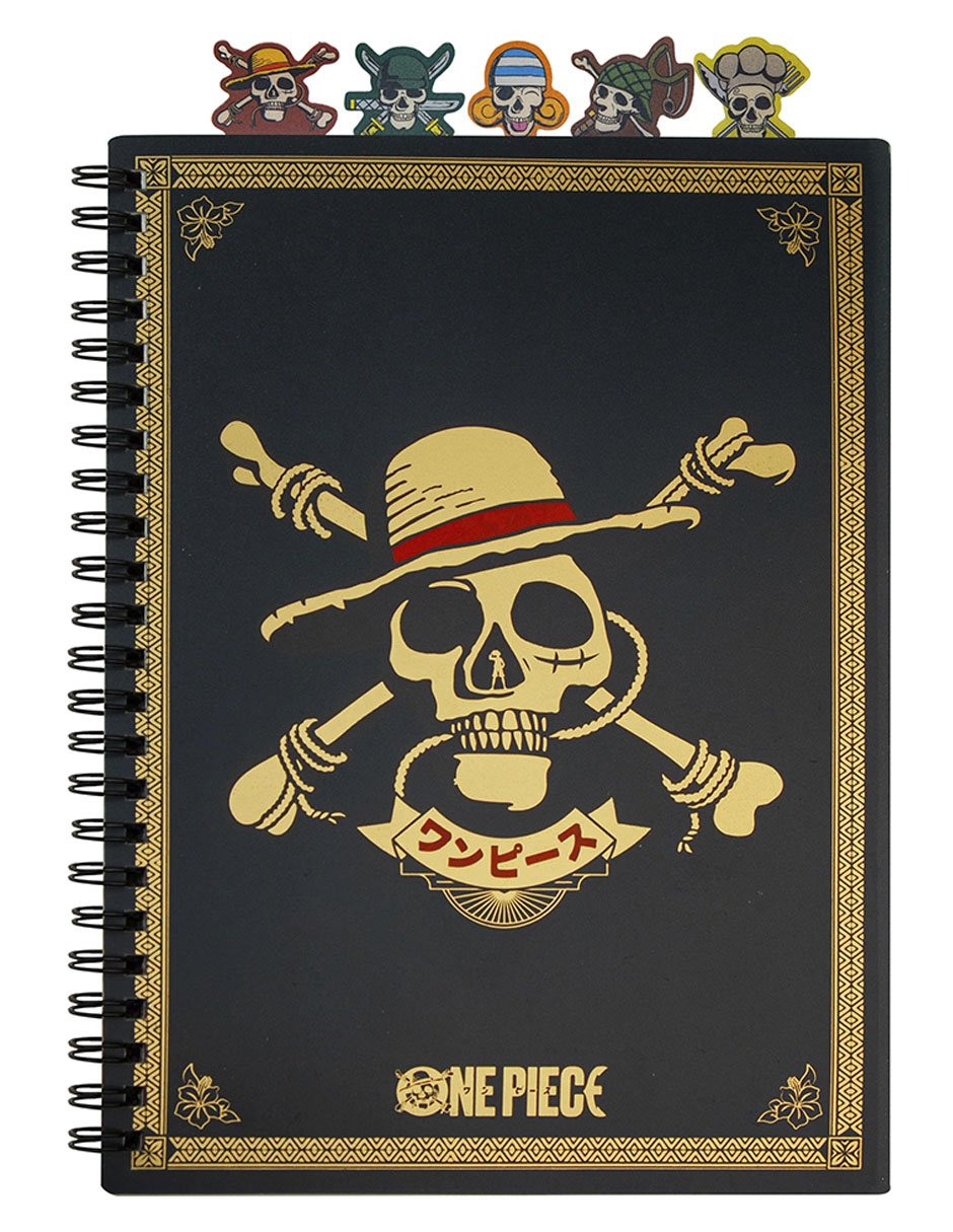 Libreta One Pice a rayas