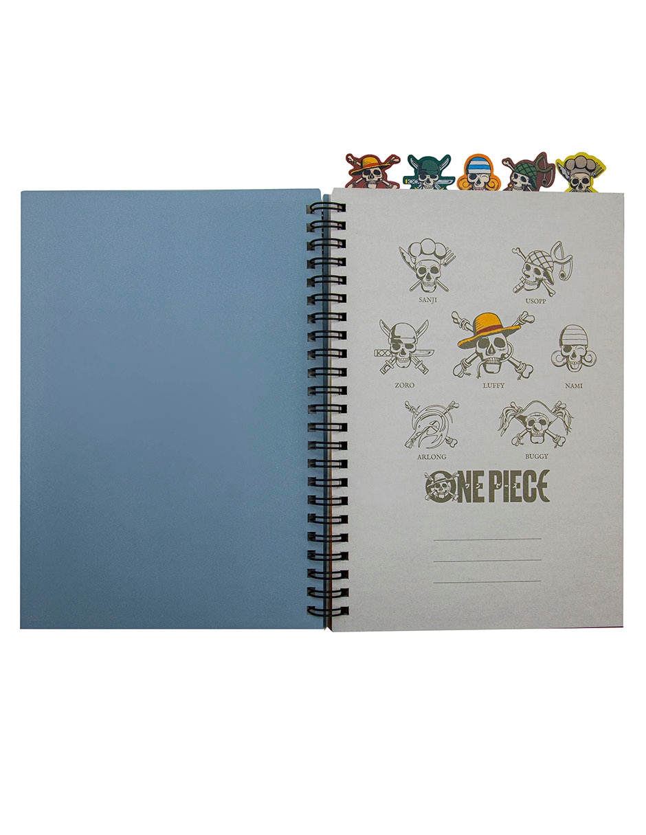 Libreta One Pice a rayas 3