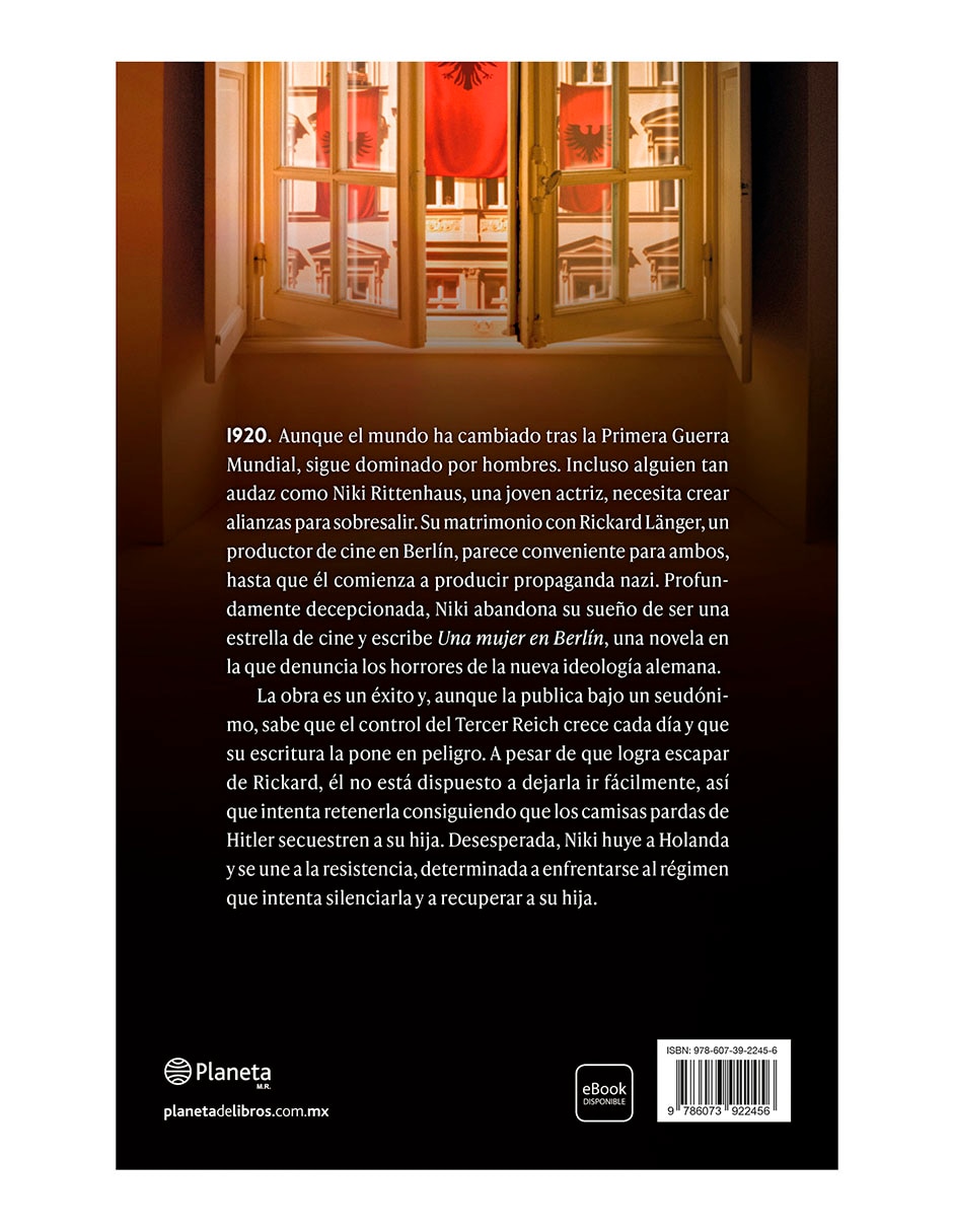 Libro La Novelista De Berlín de V S Alexander 3