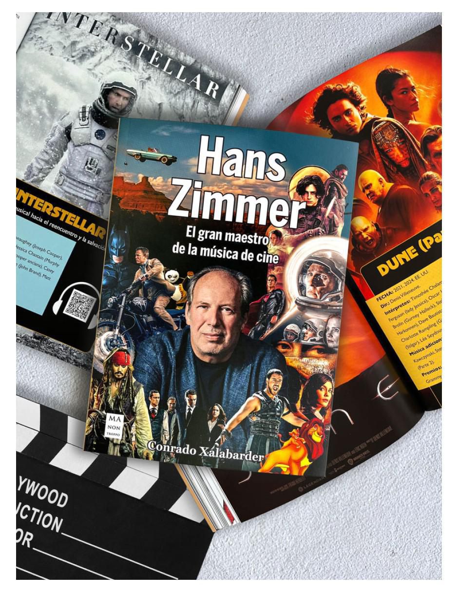 Libro Hans Zimmer. El Gran Maestro de La Música de Cine de Conrado Xalabarder 3