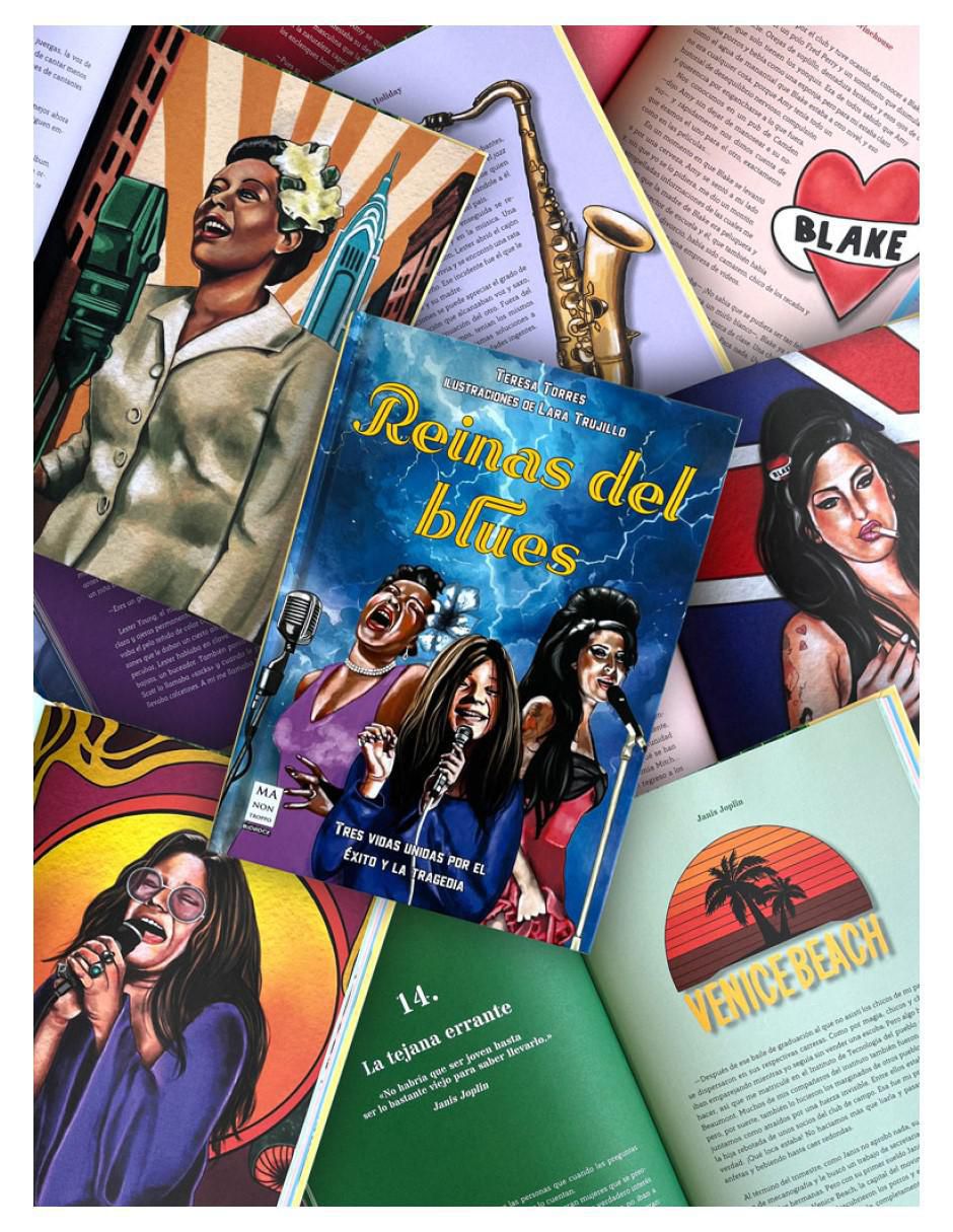 Libro Reinas del Blues. Tres Vidas Unidas Por El Éxito y La Tragedia de Teresa Torres Y Lara Trujillo 2
