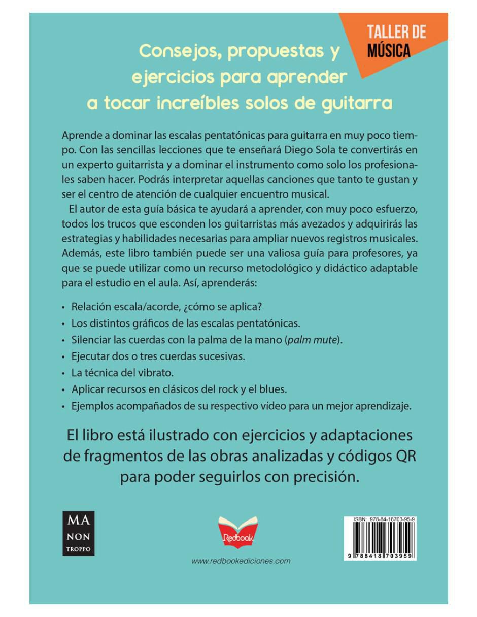 Libro Escalas Pentatónicas Para Guitarra de Diego Sola 3