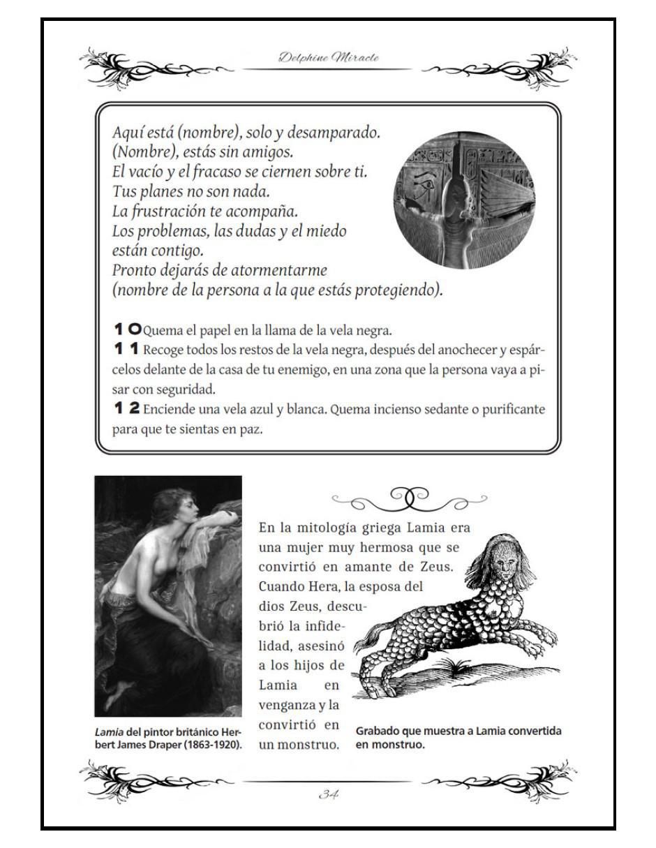 Libro Maestra de Brujas - Grimorio de Recetas, Hechizos, Rituales y Encantamientos de Delphine Miracle 2