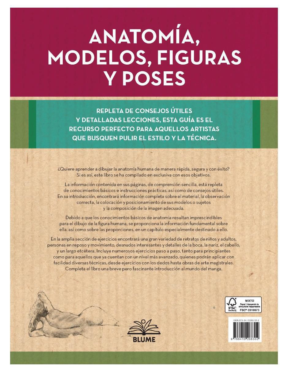 Libro Guía Completa de Dibujo. Anatomía, Modelos, Figuras y Poses de Varios Autores 2