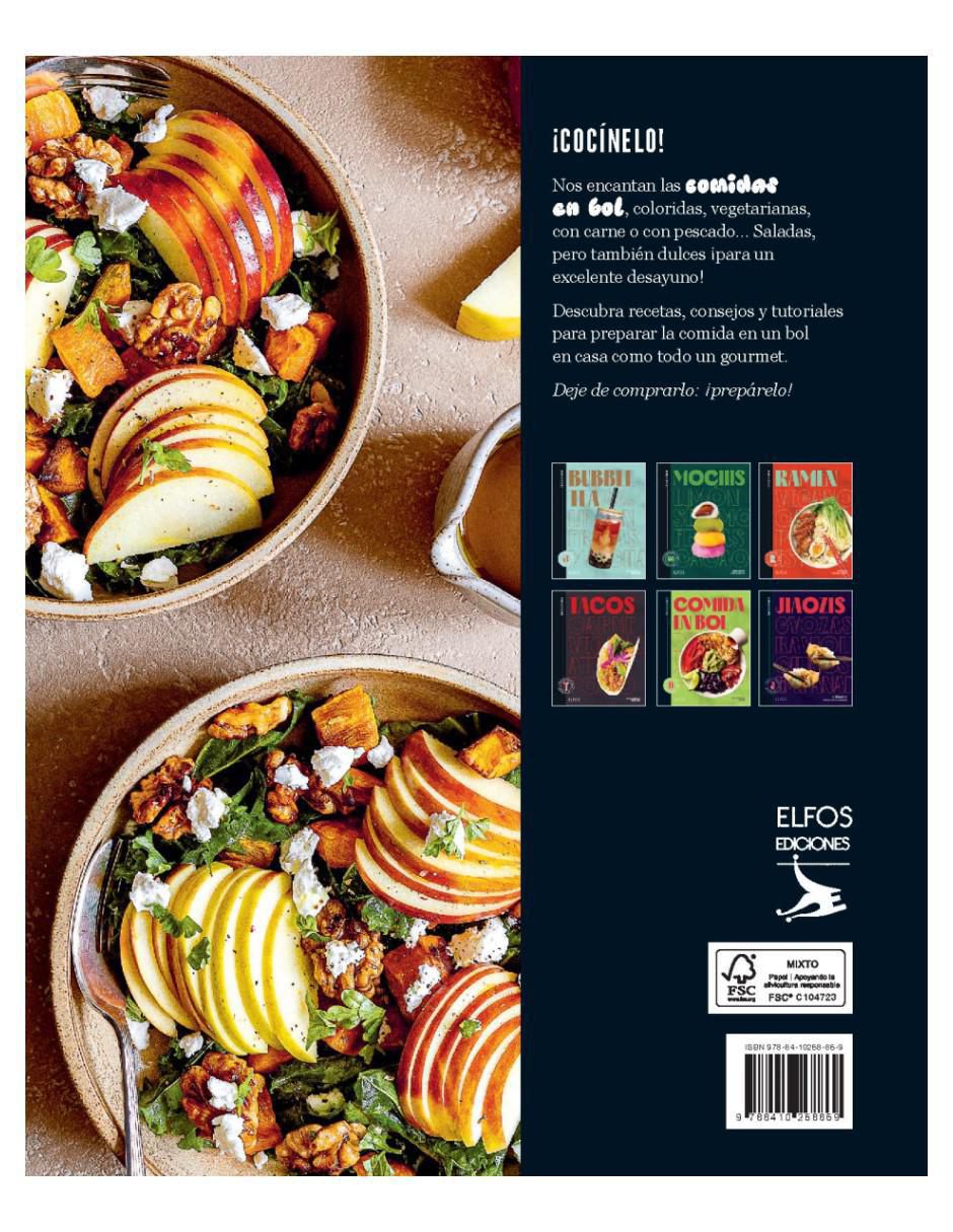 Libro Comida En Bol. Cocinar y Comer de Clémentine Vaccon Y Valentine Ferrandi 3