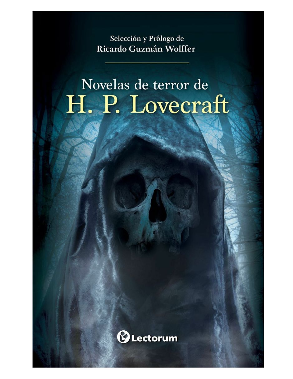 Libro Novelas de terror de H.P. Lovecraft