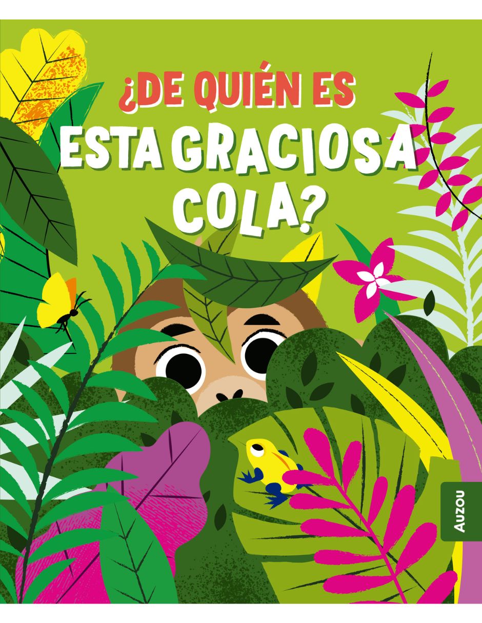 Libro Descubre sonidos divertidos ¿de quién es esta graciosa cola? de Emeline Barrea (Ilustradora)