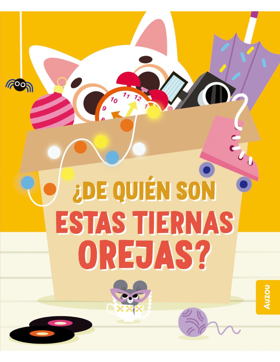 Libro Descubre sonidos divertidos ¿de quién son estas tiernas orejas? de Marine Fleury (Ilustradora) Libro Descubre sonidos divertidos ¿de quién son estas tiernas orejas? de Marine Fleury (Ilustradora)