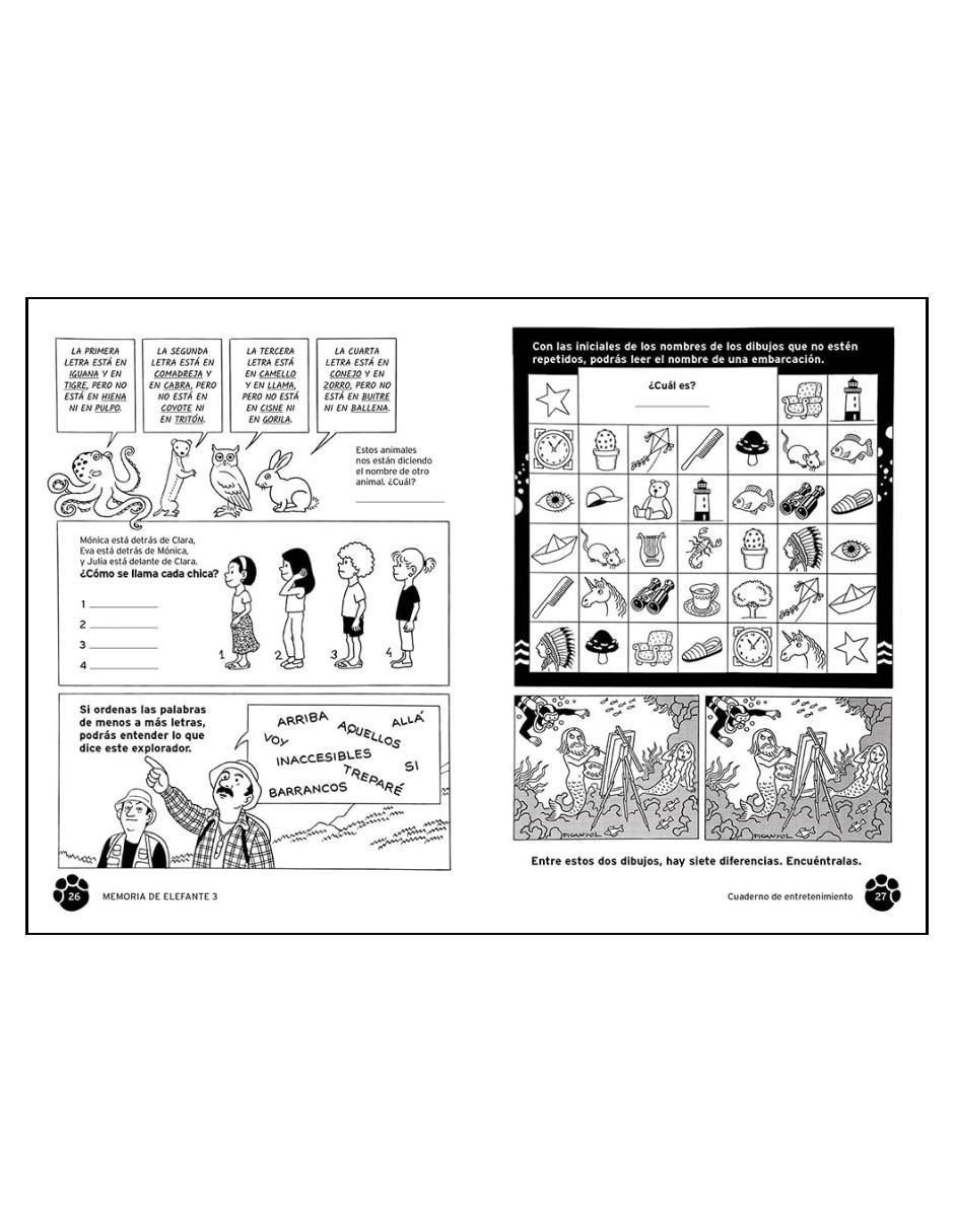 Libro Memoria de Elefante 3ro de Primaria de Picanyol 2